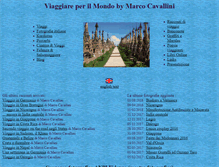 Tablet Screenshot of marcocavallini.it